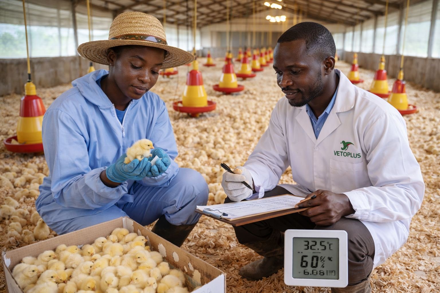 Choix de la souche et Importance des conditions initiales et du respect des normes pour le démarrage des poussins