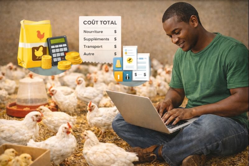 Coûts de production: Analyse des coûts liés à l&rsquo;élevage de poulets de chair