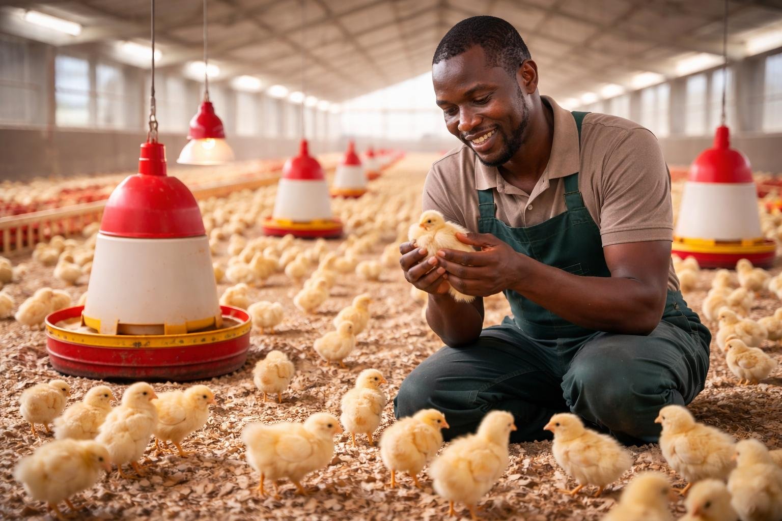 Démarrage des poussins