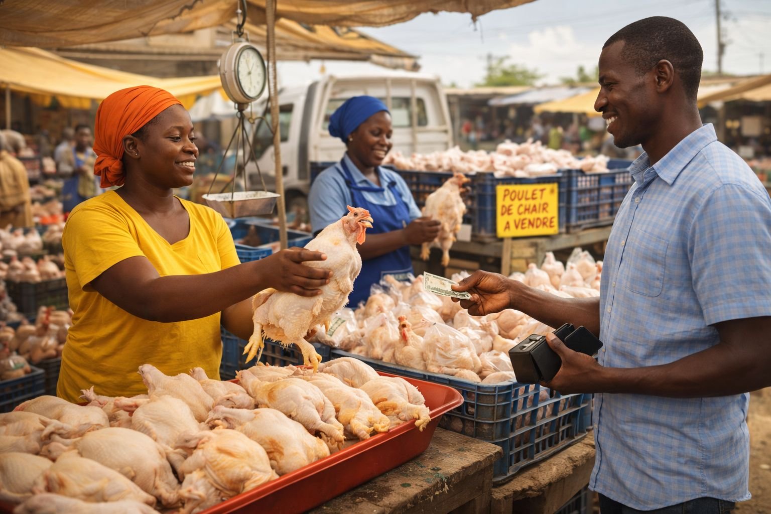 Marché et commercialisation Stratégies de vente du poulet de chair