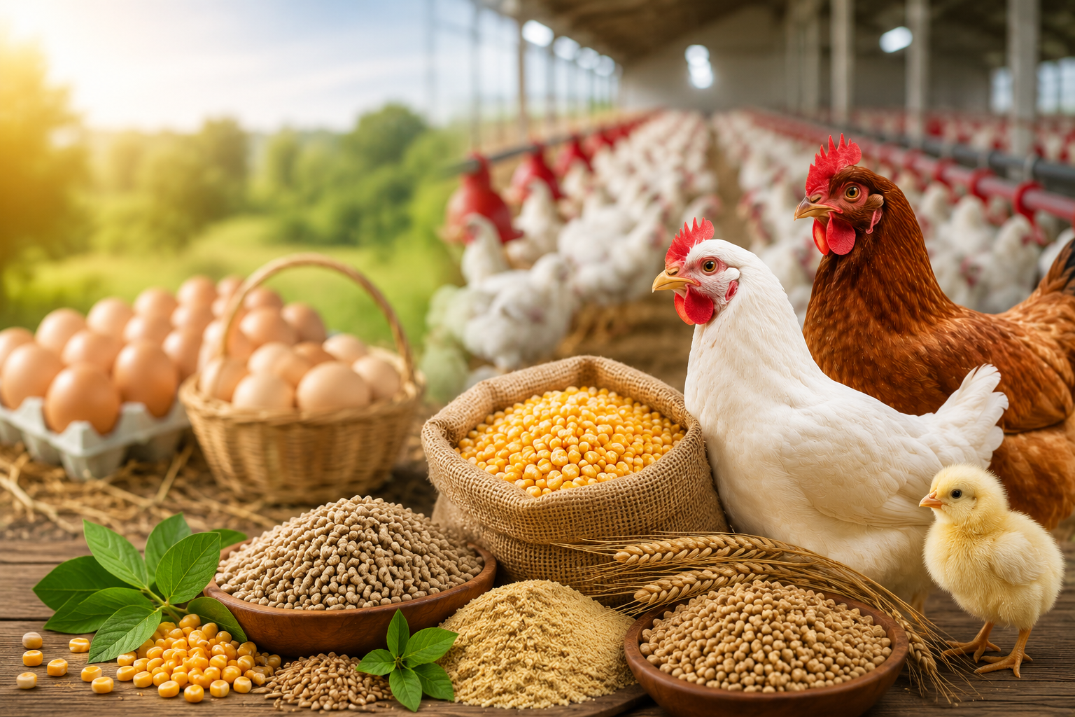 Nutrition et alimentation en aviculture